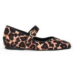 SABATES - Baletas para mujer Sábates Bella Animal Print