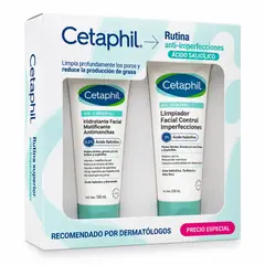 CETAPHIL - Kit Rutina Anti-Imperfecciones Acido Salicilico