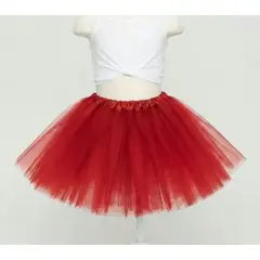 GENERAL - Tutu accesorio para disfraz o fiestas tematicas Roja