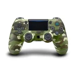 GAMER TECH - Joystick inalámbrico Verde Camuflado Mando compatible PS4 PC Android y Más