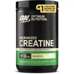 OPTIMUM NUTRITION - Creatina Monohidratada 120 Servicios Creatina Micronizada
