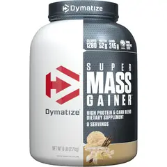 DYMATIZE - Super Mass Gainer 6 Libras Ganador de Peso