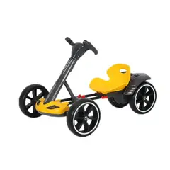 TECNOHOGAR JS - Carro Go Kart Eléctrico Plegable Niños Ajustable Velocidad 8
