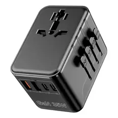 GENERICO - Adaptador Universal De Viaje Gan 35w Cargador De Corriente