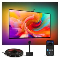 TECNOHOGAR JS - Cinta Tira Led Govee Immersion Rgbic Iluminación Tv Cámara