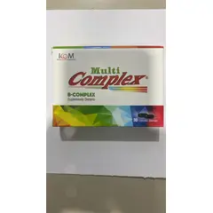 ICON - MULTICOMPLEX X 30 CAPSULAS BLANDAS MULTIVITAMINICO-CANSANCIO FISICO- CANSANCIO MENTAL