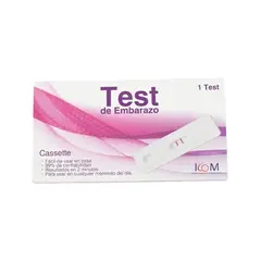 ICON - PRUEBA DE EMBARAZO CASSETTE ICON- RESULTADOS 100% CONFIABLE