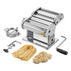 METEX - Maquina Para Hacer Pasta + Ravioles + Amasador 3 En 1 60014