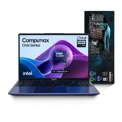 COMPUMAX - Portátil Onix Series Intel Core i7-13620H RAM 16GB 512GB SSD Incluye Combo Gamer