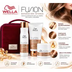 WELLA - Kit Fusion Shampoo 250 Acondicionador 200 Mask 150ml