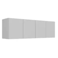 GENERICO - Gabinete Aéreo Milano blanco de 4 puertas