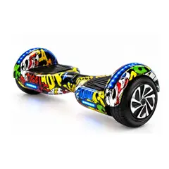 TECNOHOGAR JS - Malumeta Electrica Scooter Bluetooth 8 Pulgadas AMARILLA
