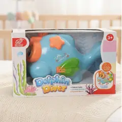 INFANTILES CAJUROMIX - Juguete Delfin Sensorial Interactivo Para Bebés