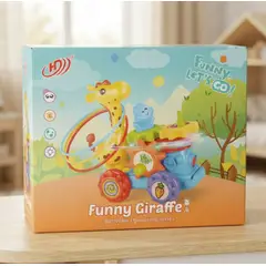 INFANTILES CAJUROMIX - Juguete Jirafa Sensorial Interactivo Para Bebés