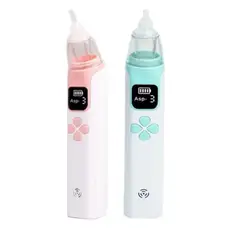 GENERICO - Aspirador Nasal Para Bebes Saca Mocos Con Succion Suave Y Musica Recargable Colores
