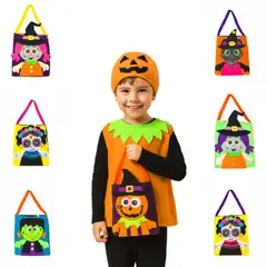 GENERICO - Bolso para Dulces Halloween Día de los Niños x 6 Pzs