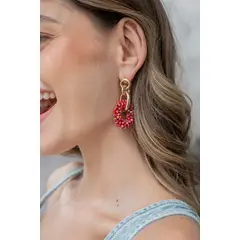 FLORIPONDIA - Aretes Tejidos Eslabones