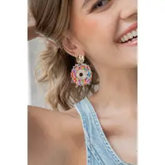 FLORIPONDIA - Aretes Mandala Color