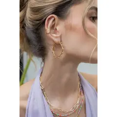 FLORIPONDIA - Earcuff Dorado Filigrana
