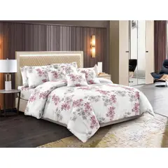SIRENITAS - Edredón Cubrelecho Colcha Doble diseño Cama Sencilla Semi Doble Queen King Jardin Floral