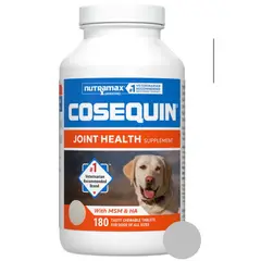 COSEQUIN - 180 Tab Perros Mascotas Glucosamina Condroitina Msm