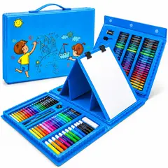 GENER - Maletín De Arte Infantil Con Colores Marcadores Y Caballete