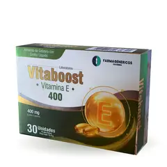 GENERICO - Vitaboost Vitamina E 400 x 30 Unidades Centro Líquido 400 mg