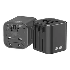 ACER - Adaptador Universal De Viaje Usa, Europa, Uk Pack X2