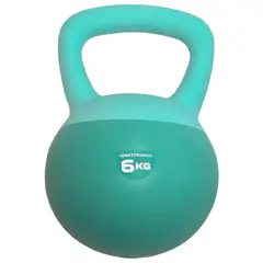 SPORTFITNESS - Mancuerna Rusa Suave 6 Kg Verde 071052
