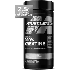 MUSCLETECH - Creatina Platinum Capsulas Creatina Monohidratada