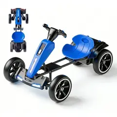 COLME TECHNOLOGY HOME - Carrito Go Kart Eléctrico Plegable Niños 4-8 Años 8km/h 30kg