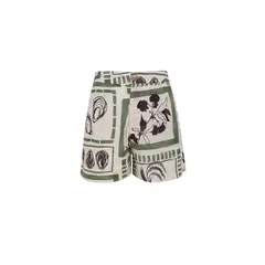 KIBYS - SHORTS ESTAMPADO VERDE 9746