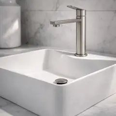 PAMO - Llave Lavamanos Baja Lincoln Cromada 18 cm