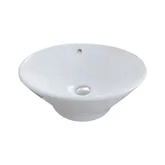 PAMO - Lavamanos de Sobreponer Pilot Blanco 42,5 x 42,5 x 18 cm