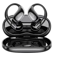 HTC - Audifonos inalambricos NE57 Negro Aereos con traduccion ia