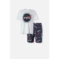 NASA - PIJAMA DE CON PANTALÓN CORTO PARA HOMBRE