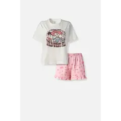 PIXAR - PIJAMA DE TOY STORY CON PANTALON CORTO PARA MUJER