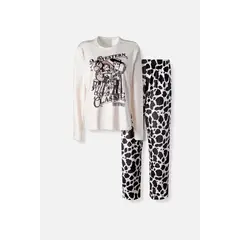 PIXAR - PIJAMA DE TOY STORY CON PANTALON LARGO PARA MUJER