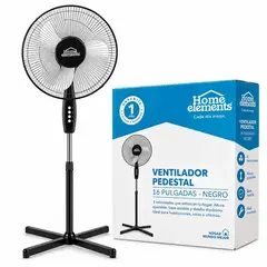 HOME ELEMENTS - Ventilador De Piso - 16 Pulgadas