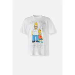 DISNEY - CAMISETA DE LOS SIMPSON REGULAR FIT PARA HOMBRE