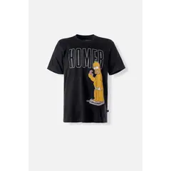 DISNEY - CAMISETA DE LOS SIMPSONS REGULAR FIT PARA HOMBRE