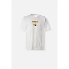 SNOOPY - CAMISETA DE RELAX FIT PARA HOMBRE