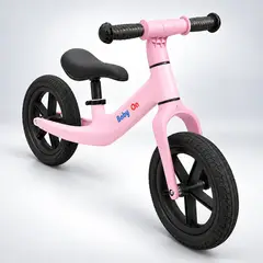 BABY ON - Bicicleta de equilibrio sin pedales push bike Rosa