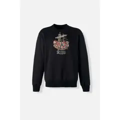 ONE PIECE - BUZO DE CERRADO NEGRO PARA HOMBRE