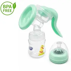 ONLYBABY - Extractor de Leche materna Manual Verde