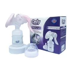 ONLYBABY - Extractor de Leche materna Manual Rosa