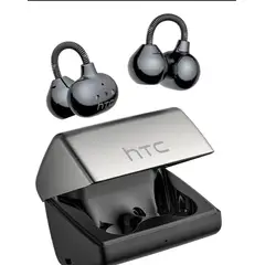 HTC - Audifonos Inalambricos HTC67 Negro Altavoz dinamico microfono integrado para llamadas Open ear clip