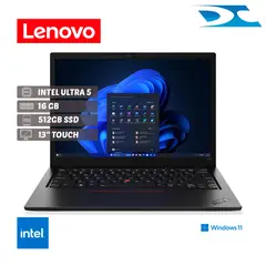 Lenovo - Portátil Thinkpad L13 G5 Intel Ultra 5 135U VPRO/ Ram 16GB/512GB /13"/W11P/Touch