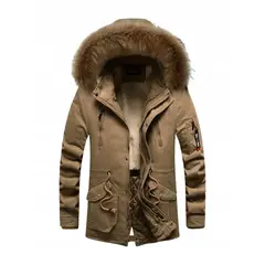 GENERICO - Parka Chaqueta para hombre gruesa invierno