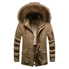 GENERICO - Parka Chaqueta Para Hombre Gruesa Invierno